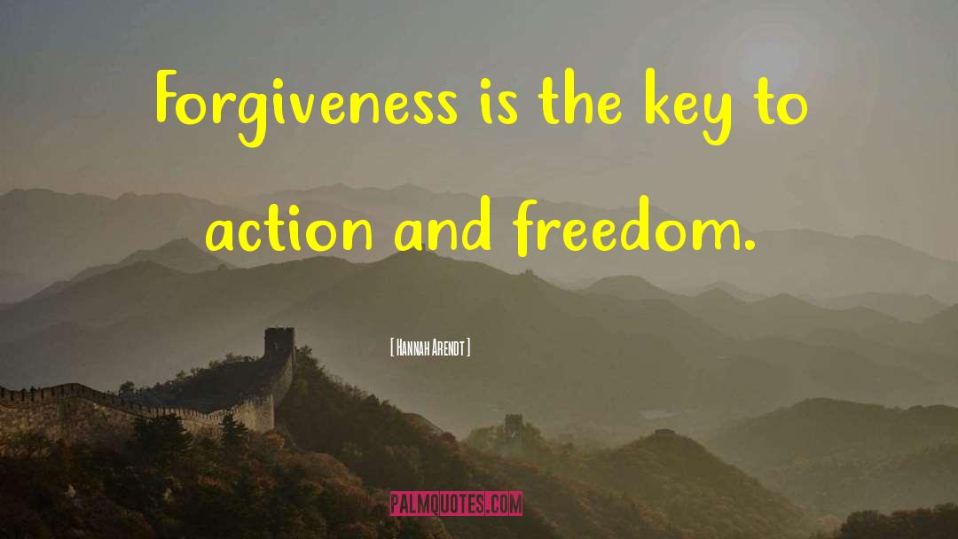 What Is Forgiveness quotes by Hannah Arendt