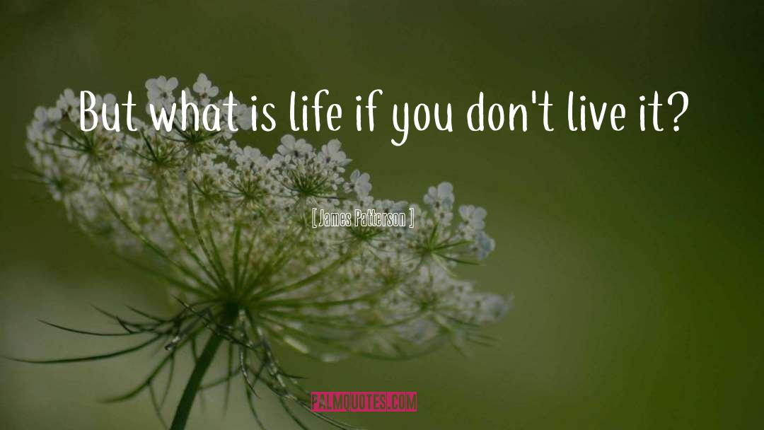 What Is Life quotes by James Patterson