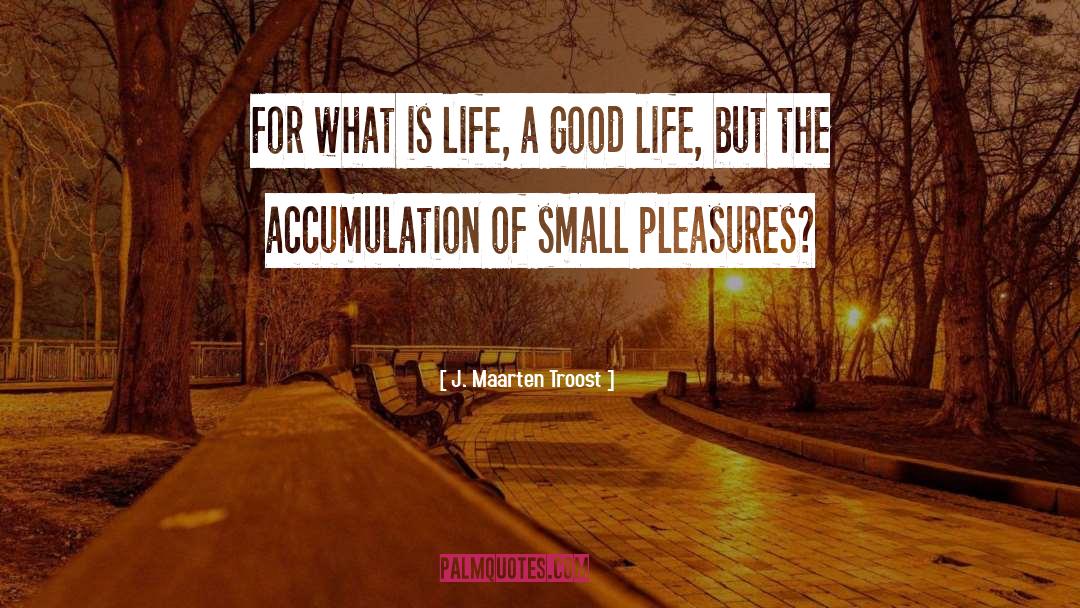 What Is Life quotes by J. Maarten Troost