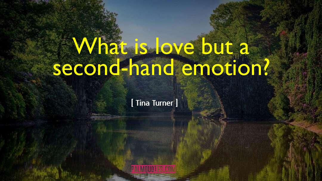 What Is Love quotes by Tina Turner