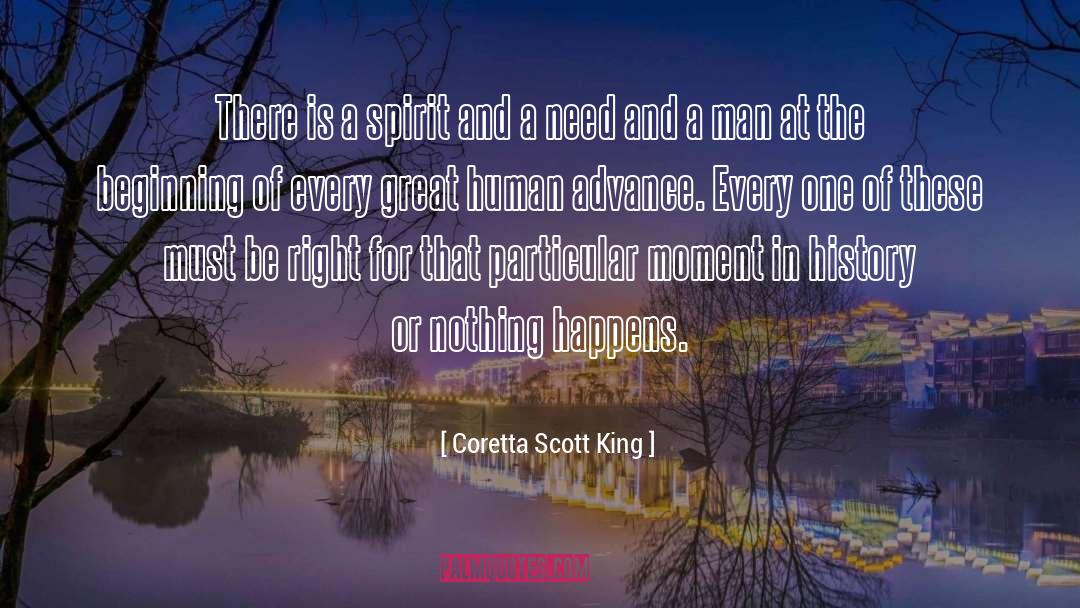 What Is Man quotes by Coretta Scott King