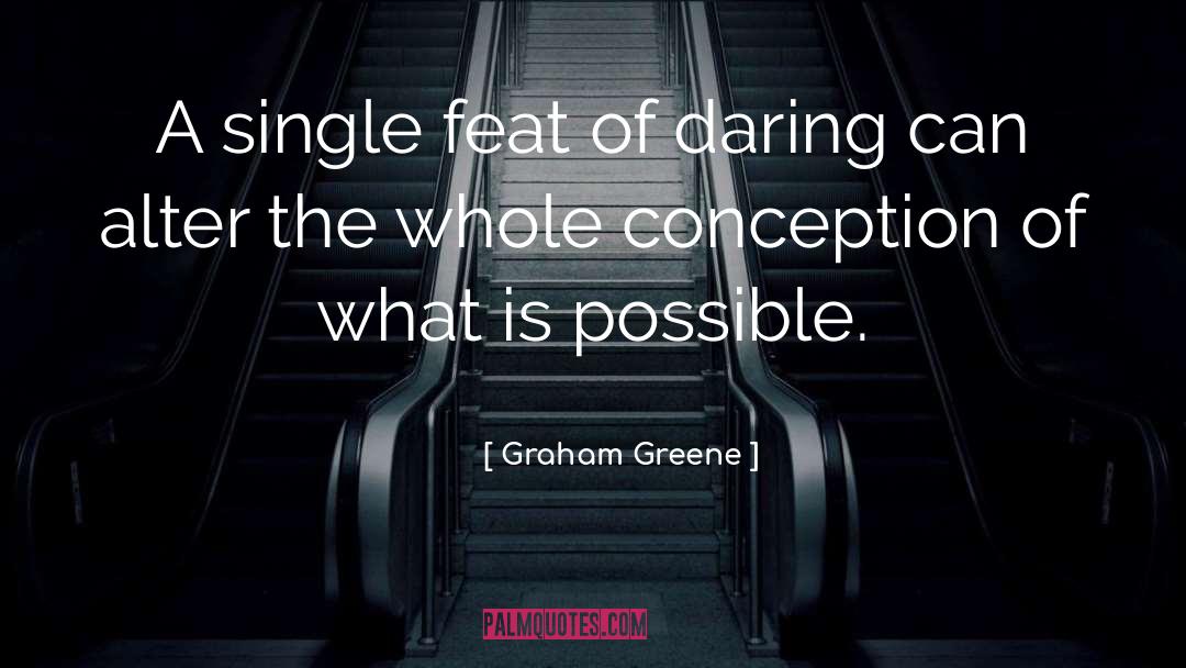 What Is Possible quotes by Graham Greene