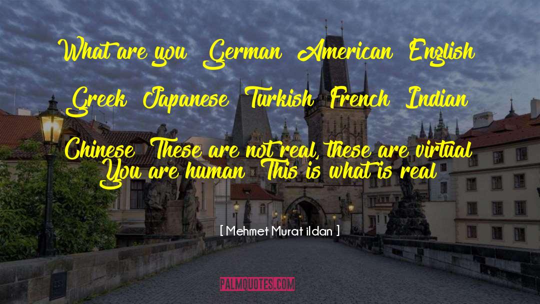 What Is Real quotes by Mehmet Murat Ildan