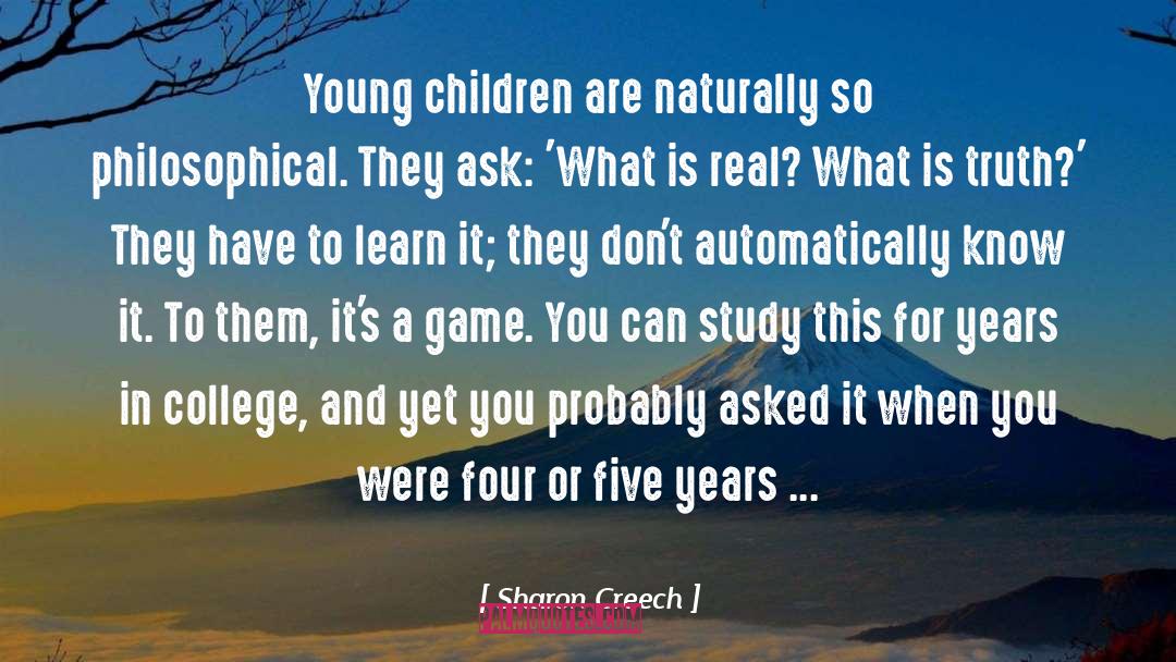 What Is Real quotes by Sharon Creech