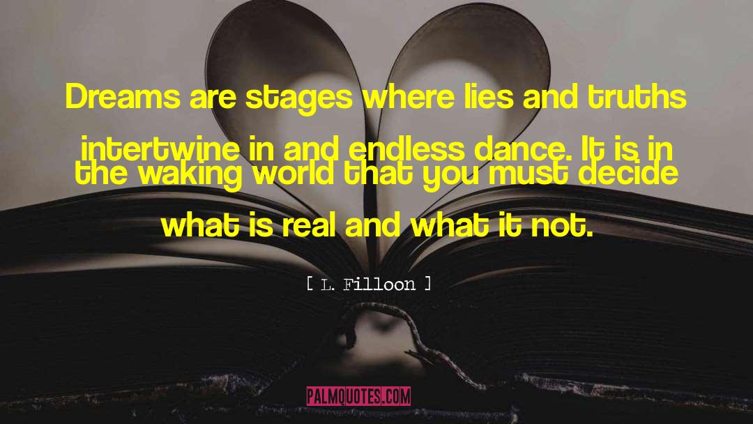 What Is Real quotes by L. Filloon