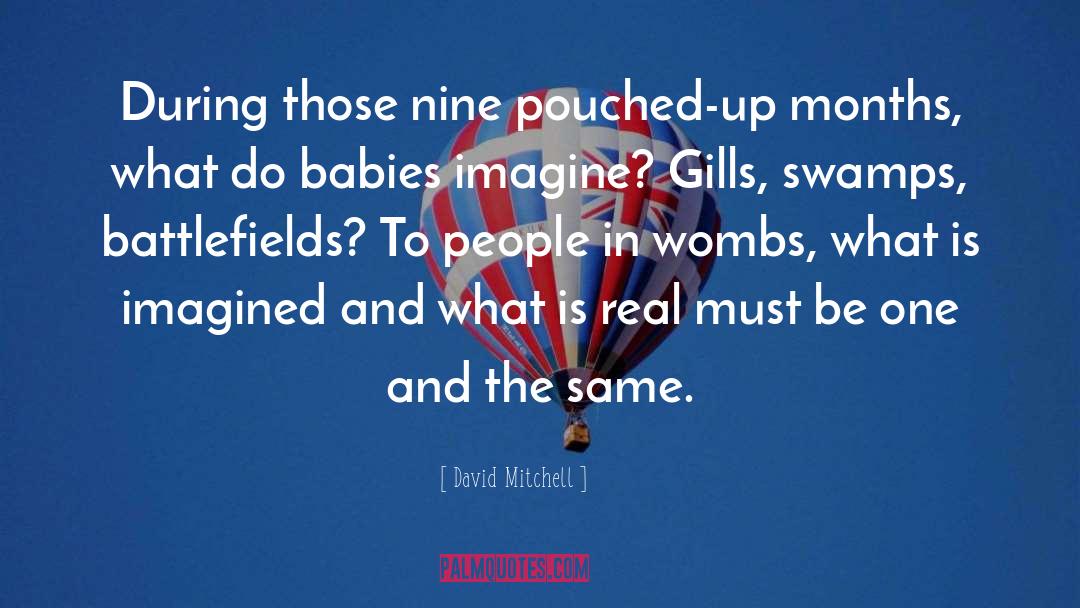 What Is Real quotes by David Mitchell