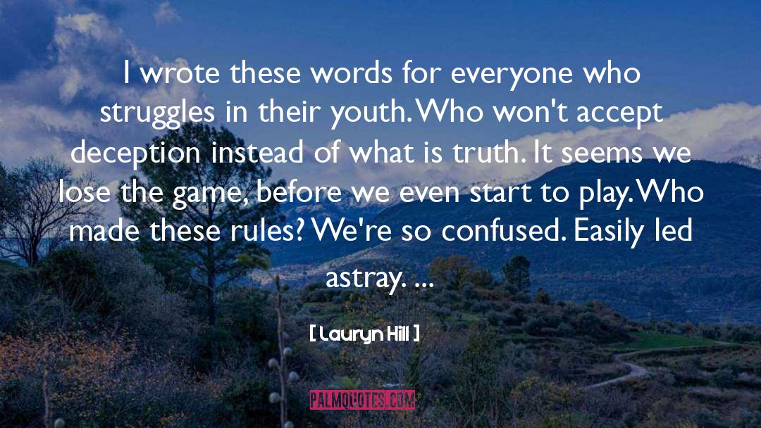 What Is Truth quotes by Lauryn Hill