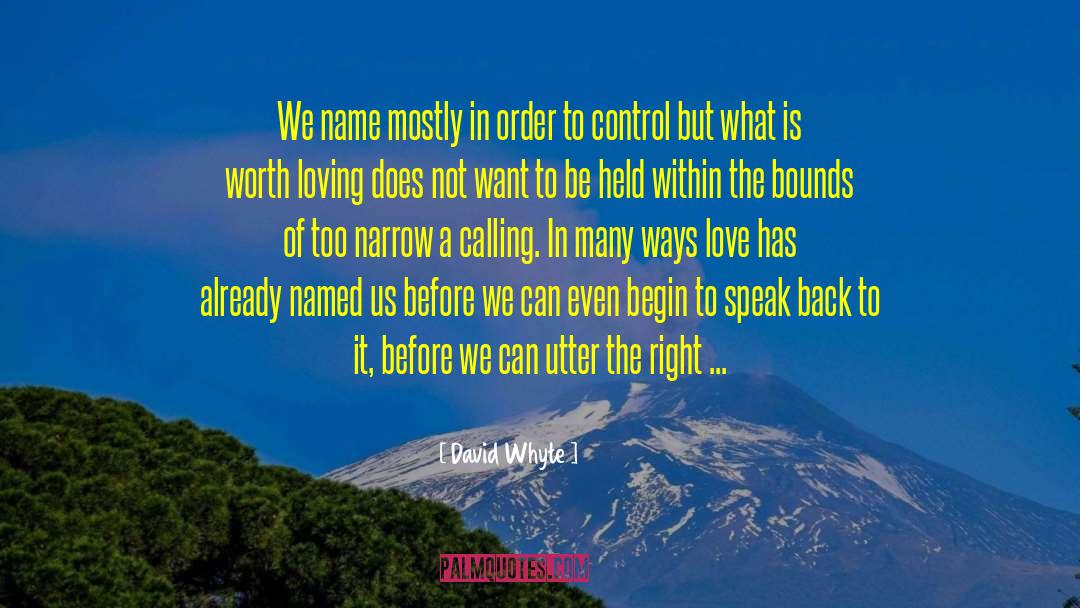 What Is Within You quotes by David Whyte