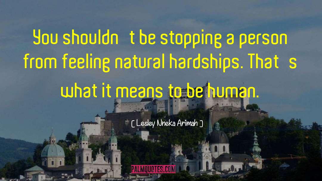 What It Means To Be Human quotes by Lesley Nneka Arimah