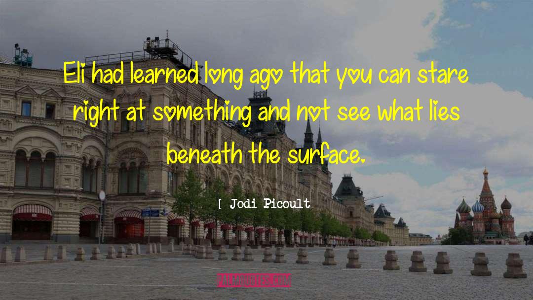 What Lies Beneath quotes by Jodi Picoult