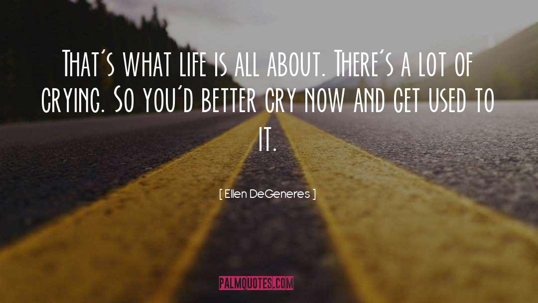 What Life Is All About quotes by Ellen DeGeneres