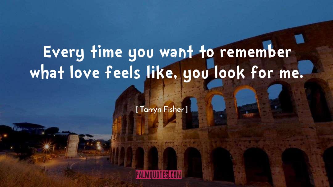 What Love Feels Like quotes by Tarryn Fisher