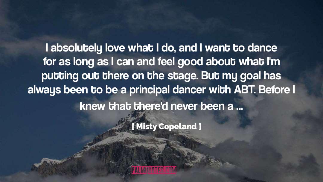 What Love Feels Like quotes by Misty Copeland