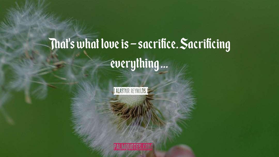 What Love Is quotes by Alastair Reynolds