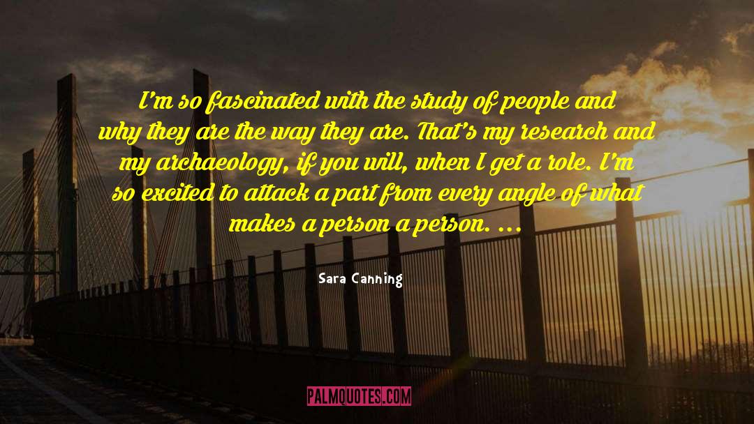 What Makes A Person quotes by Sara Canning