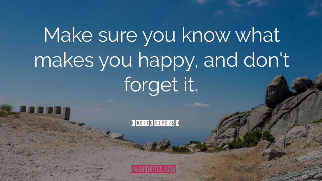 What Makes You Happy quotes by Derek Sivers