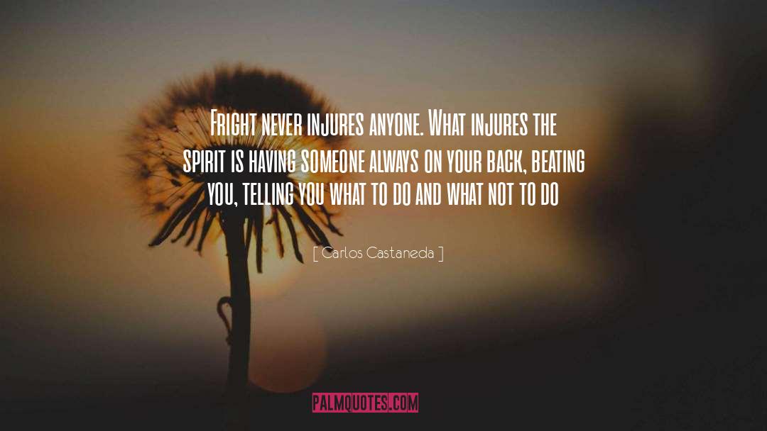 What Not To Do quotes by Carlos Castaneda
