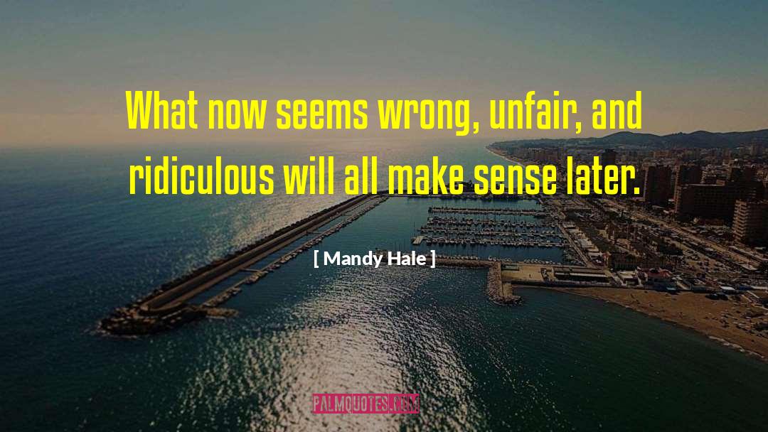 What Now quotes by Mandy Hale