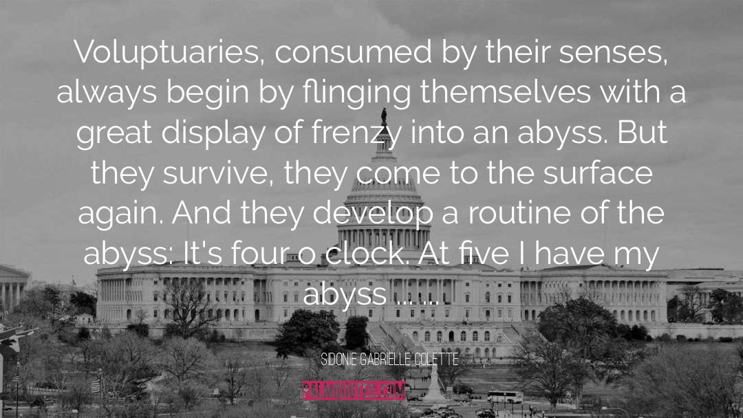 What O Clock quotes by Sidonie Gabrielle Colette