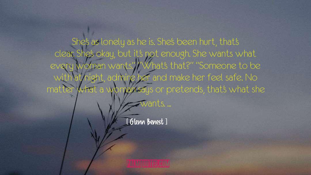 What She Wants quotes by Glenn Benest