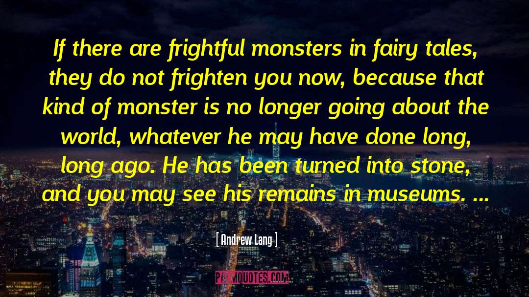 What Sock Monsters Do quotes by Andrew Lang