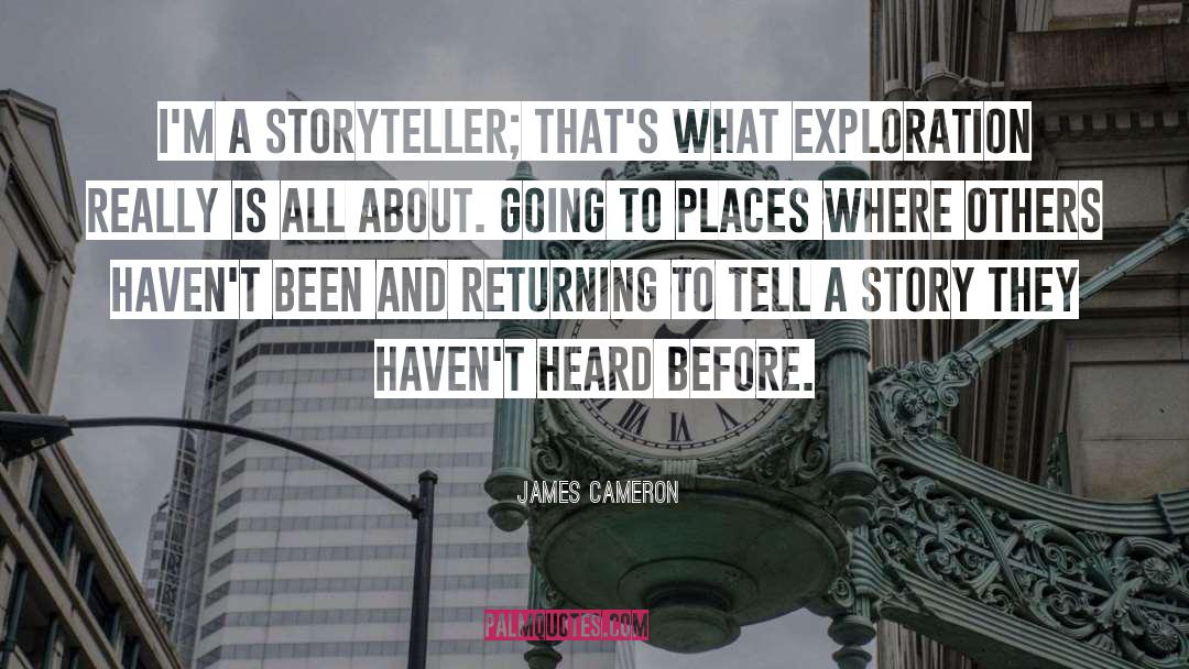 What Story Is quotes by James Cameron