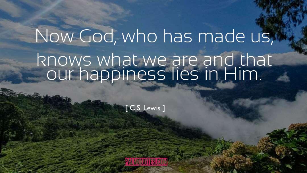 What We Are quotes by C.S. Lewis