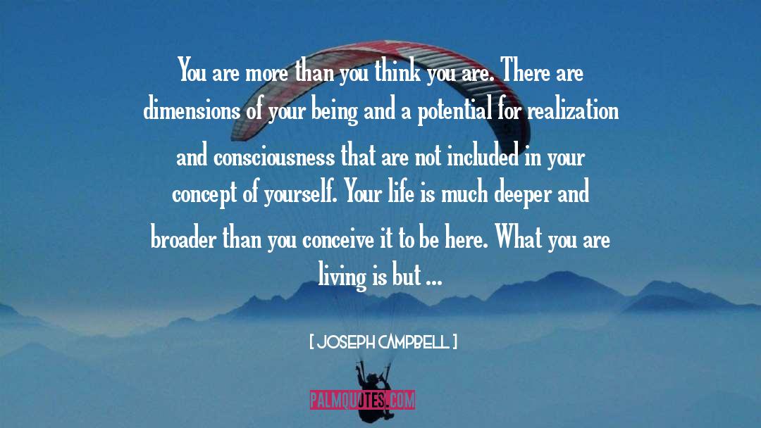What You Are quotes by Joseph Campbell