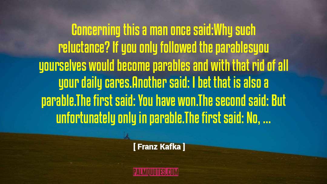 What You Become quotes by Franz Kafka