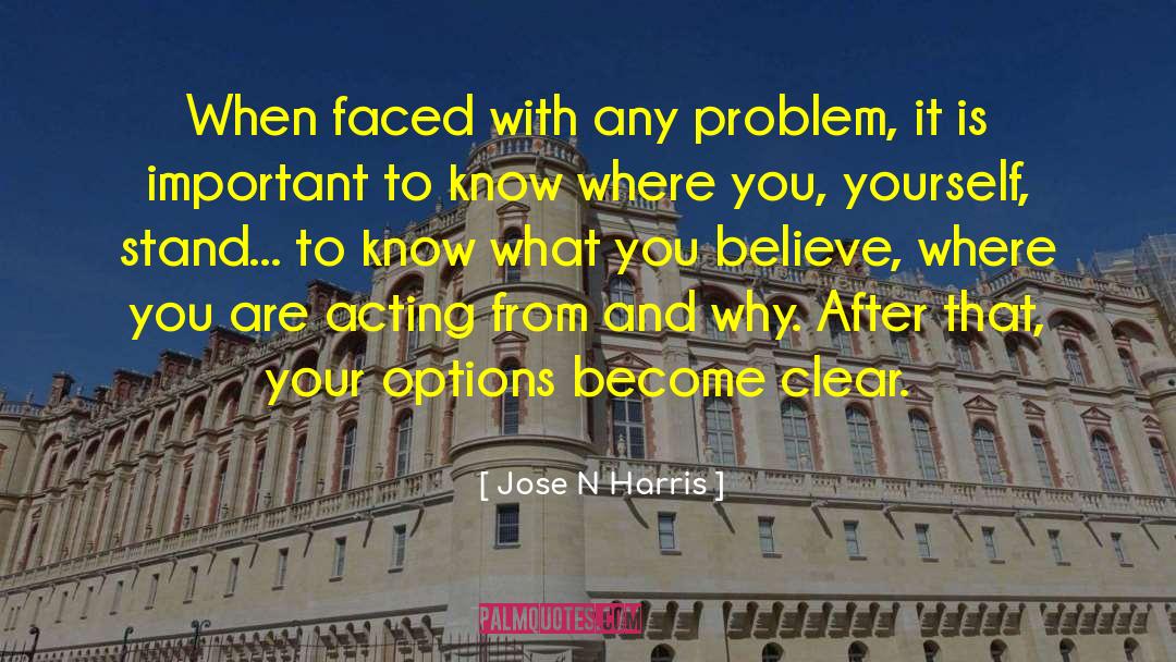 What You Believe quotes by Jose N Harris