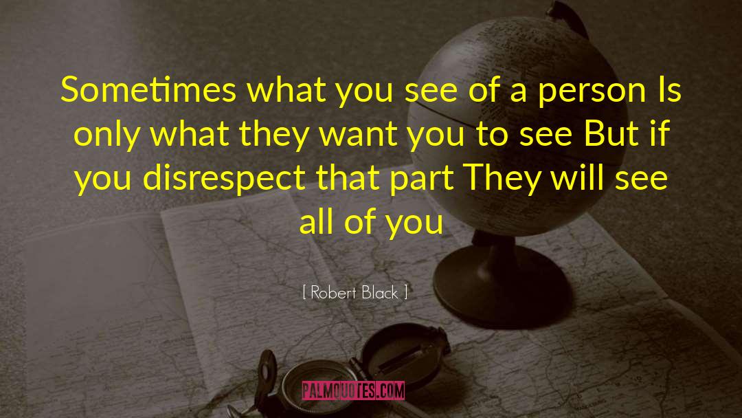 What You See quotes by Robert Black