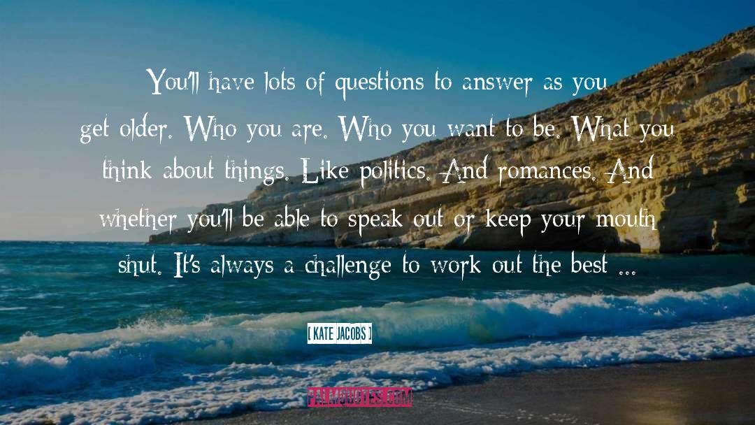 What You Think quotes by Kate Jacobs