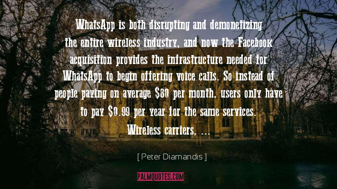 Whatsapp quotes by Peter Diamandis