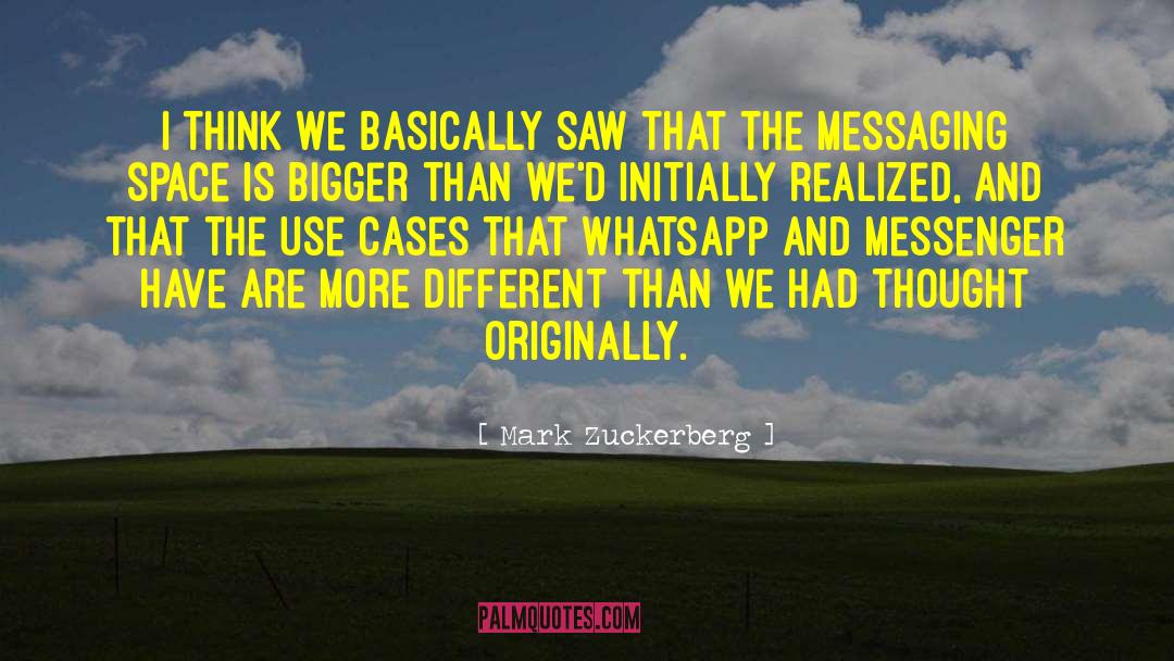 Whatsapp quotes by Mark Zuckerberg