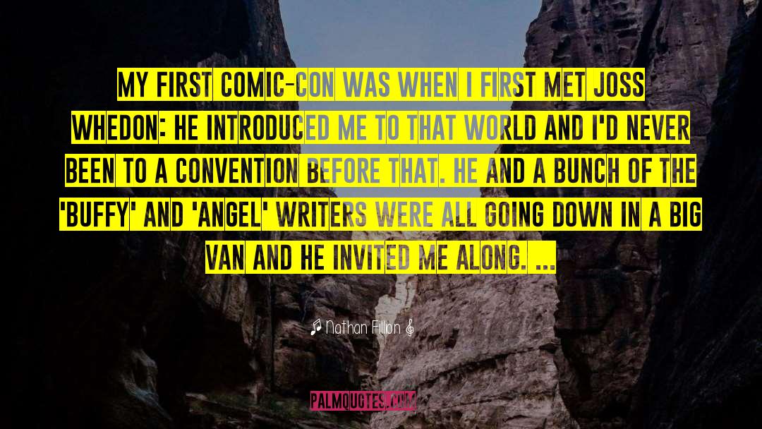 Whedon quotes by Nathan Fillion