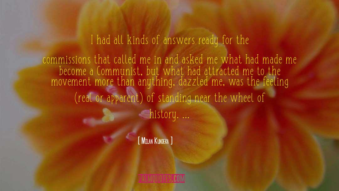 Wheel Of History quotes by Milan Kundera