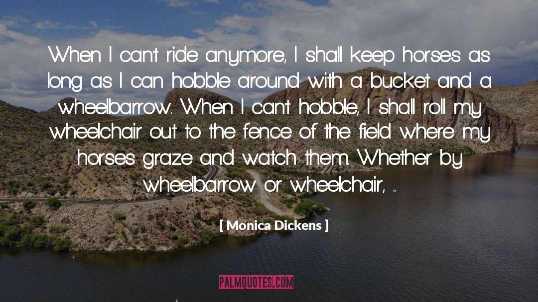 Wheelchair quotes by Monica Dickens