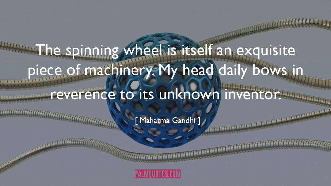 Wheels quotes by Mahatma Gandhi