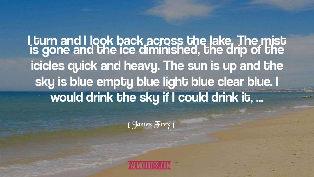 Wheldon Lake quotes by James Frey