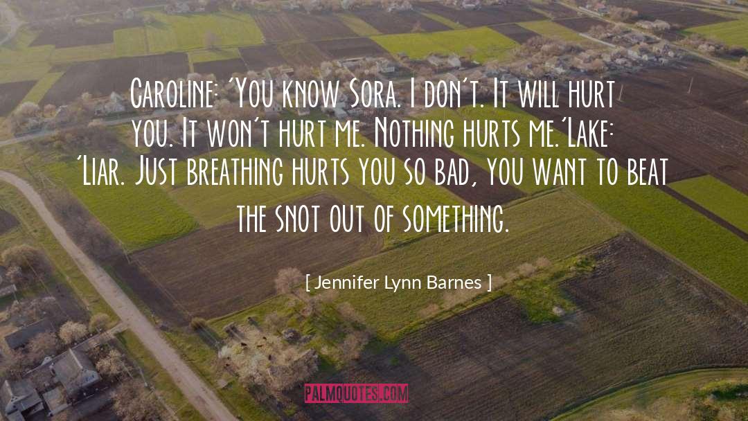 Wheldon Lake quotes by Jennifer Lynn Barnes