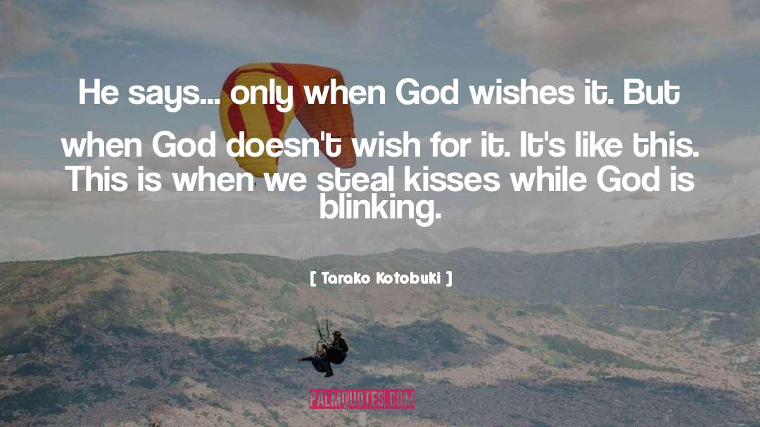 When God Asks Me quotes by Tarako Kotobuki
