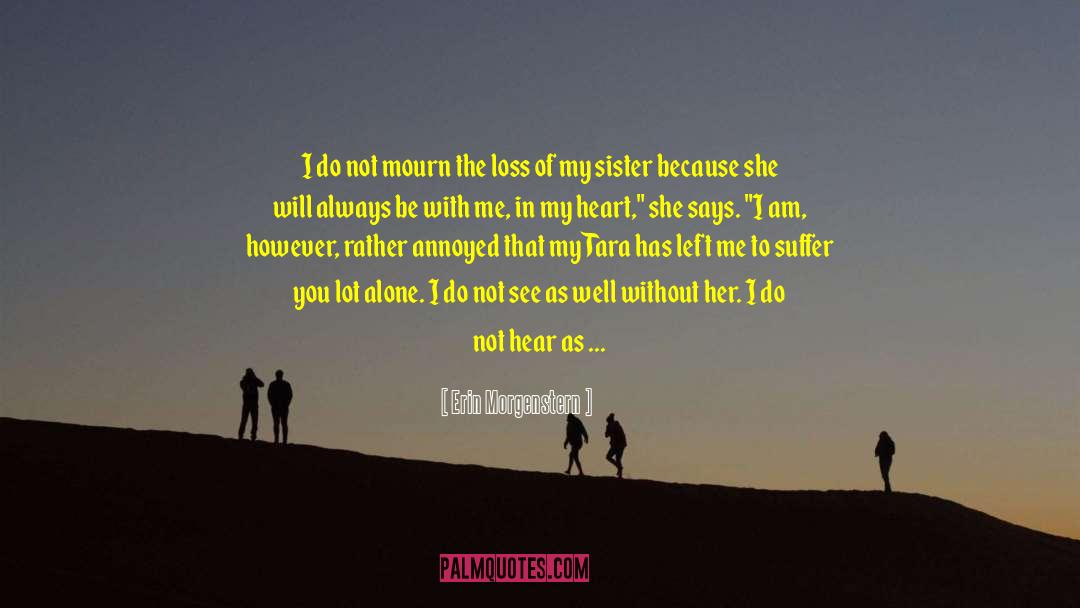 When I Am Alone quotes by Erin Morgenstern