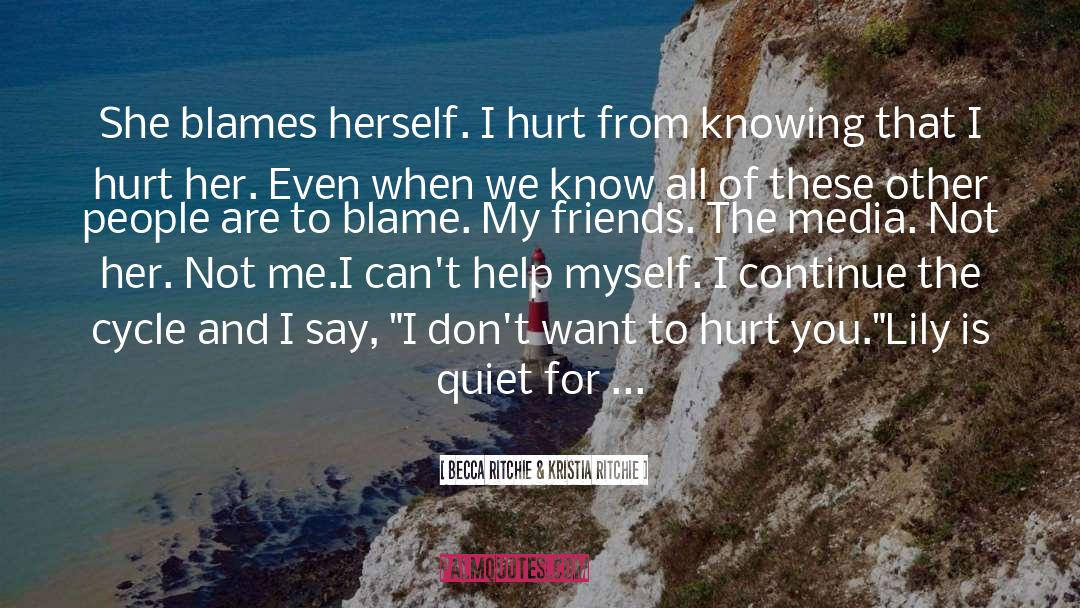 When I Need You The Most quotes by Becca Ritchie & Kristia Ritchie