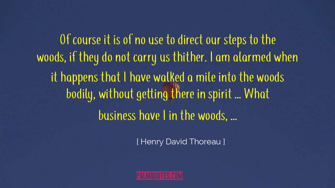When It Happens quotes by Henry David Thoreau
