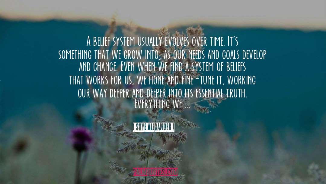When Life And Beliefs Collide quotes by Skye Alexander