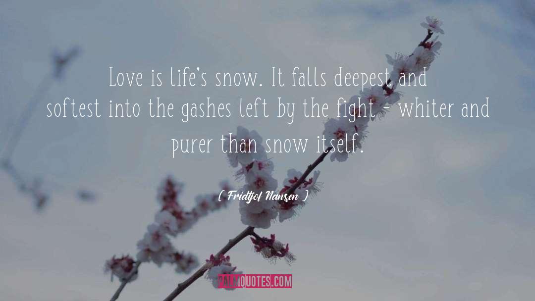 When Life Gives You Snow quotes by Fridtjof Nansen