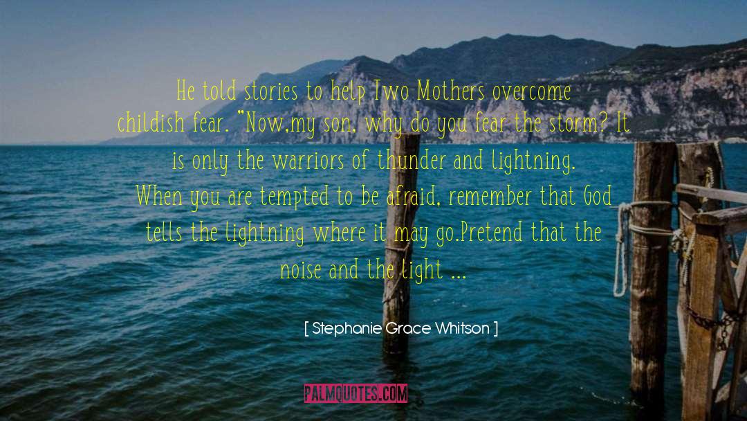 When Lightning Strikes quotes by Stephanie Grace Whitson