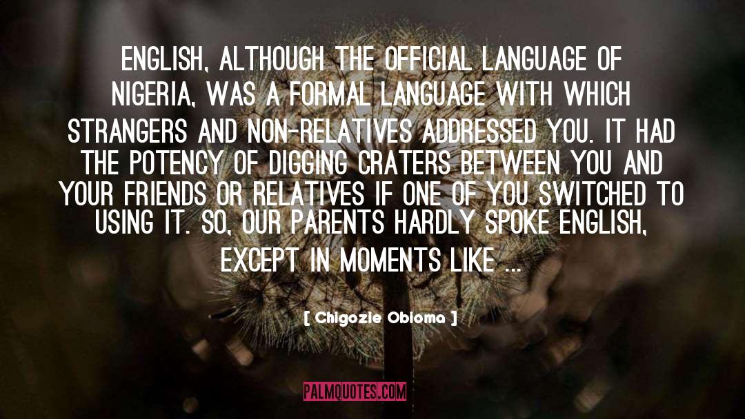 When Strangers Meet quotes by Chigozie Obioma