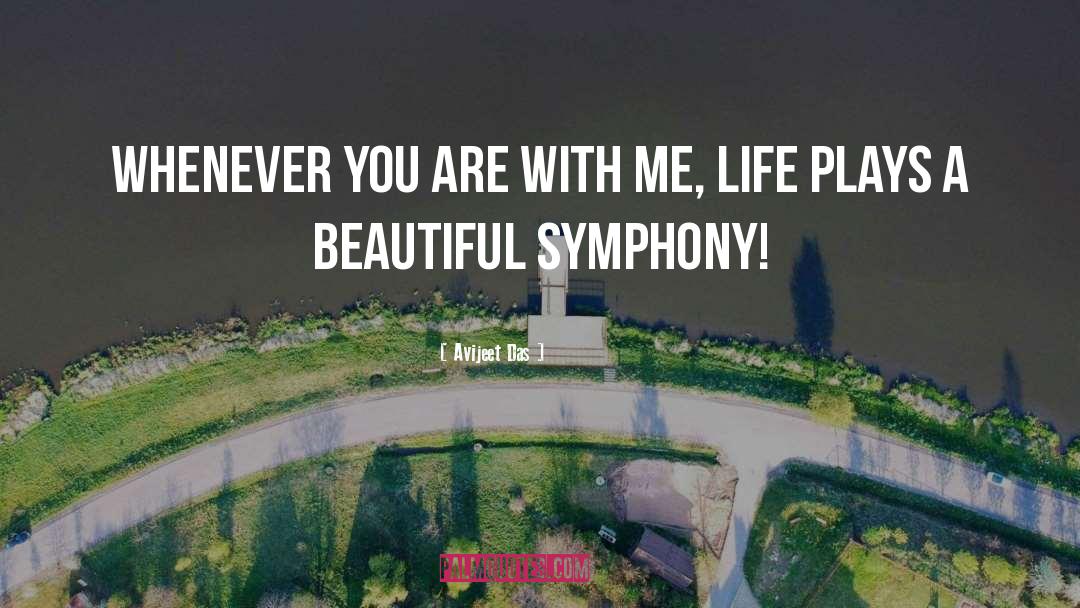 When You Are With Me quotes by Avijeet Das