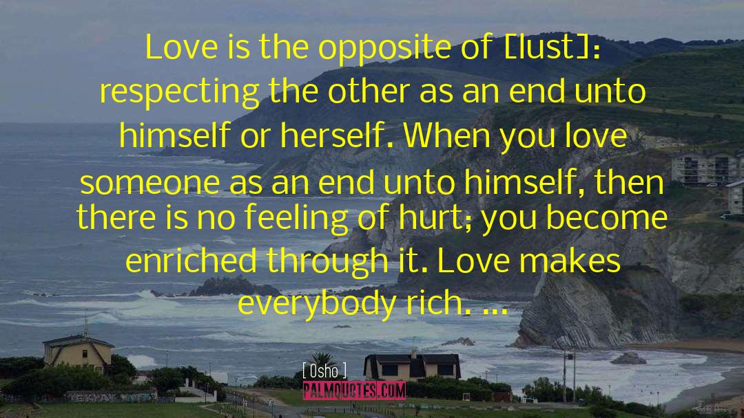 When You Love Someone quotes by Osho